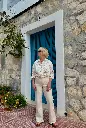 Jeans Flora beige 