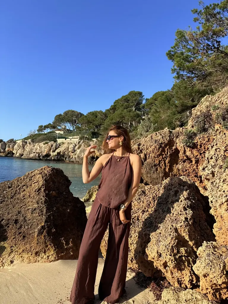 Pantalon Senes marron