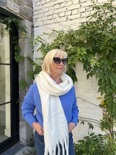 Echarpe Lina blanche