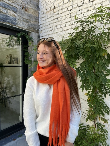 Echarpe Lina orange