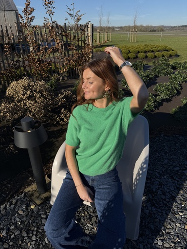 Pull Aurore vert 