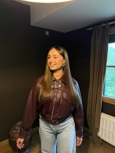 Veste Héloise bordeaux