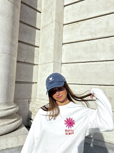 Casquette Amour bleue